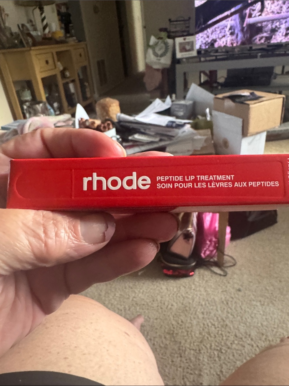 RHODE Peptide Lip Treatment - Red Packaging